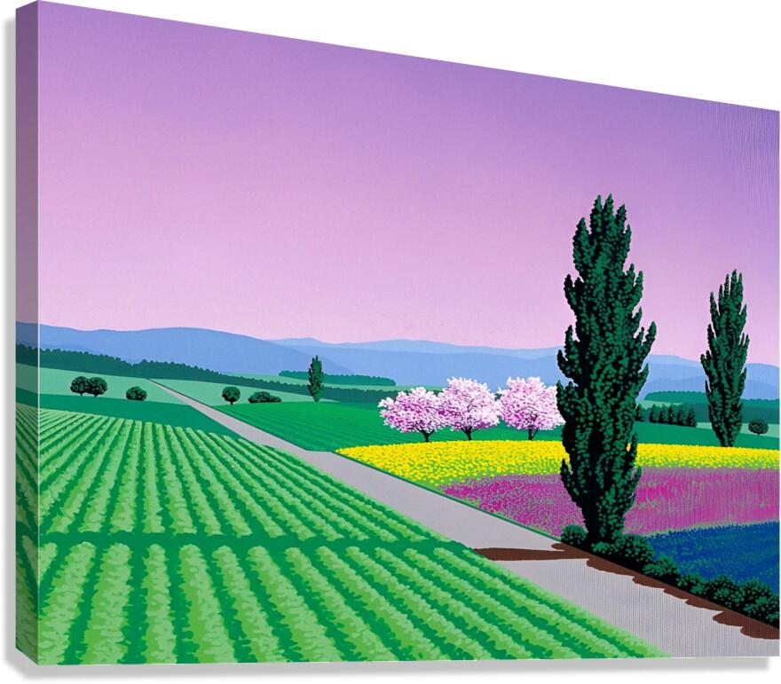 Hiroshi nagai - The Heavenly Landscape Canvas Print