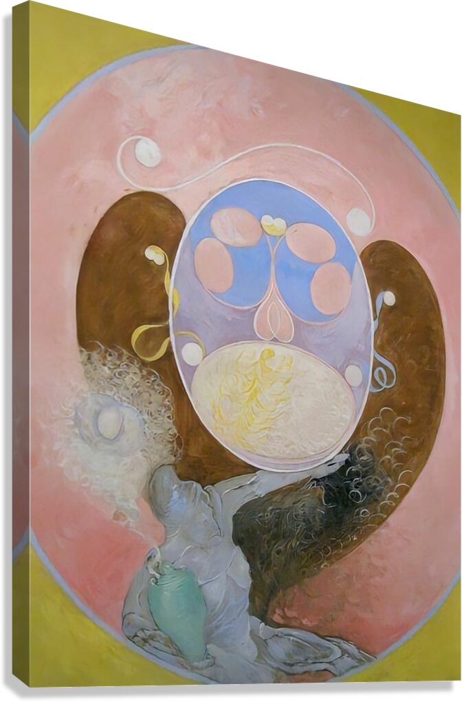 Hilma Af Klint - Cosmic Egg  1917 Canvas Print