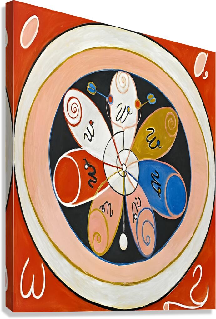 Hilma af Klint - Evolution No. 15 Group IV    Canvas Print