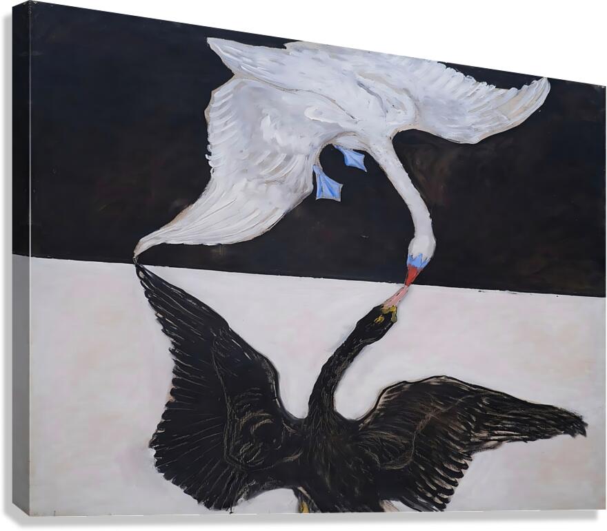 Hilma af Klint - The Swan No. 01 Group IX-SUW  Canvas Print