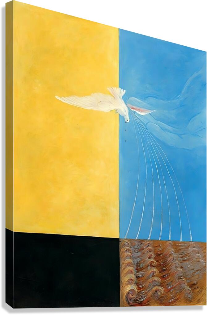 Hilma Af Klint - The Dove No. 04 Group IX-UW No. 28 Canvas Print