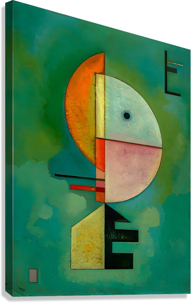 Wassily Kandinsky - Upward 1929  Canvas Print