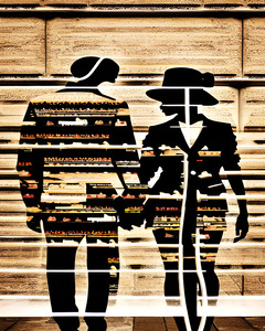 Embracement-black love art