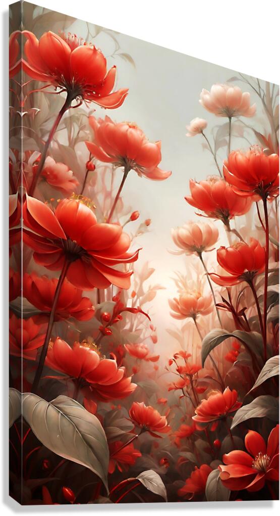 RED MIST  Canvas Print