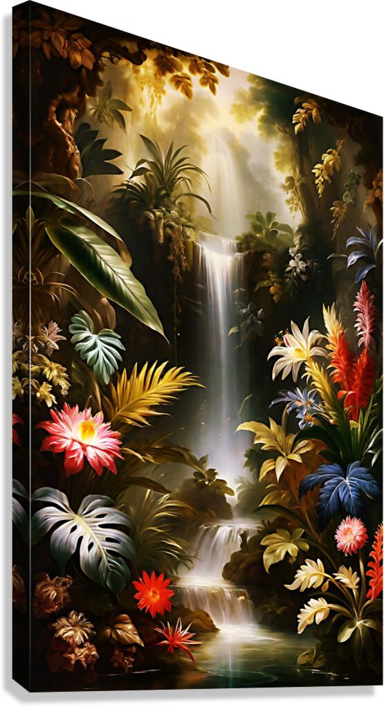 Misty Canvas Print
