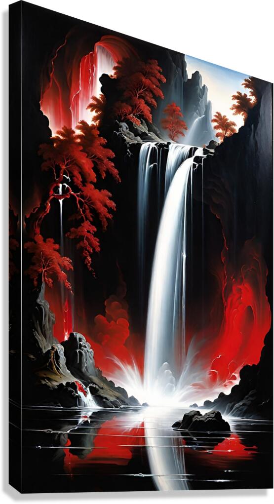 The impact  Canvas Print