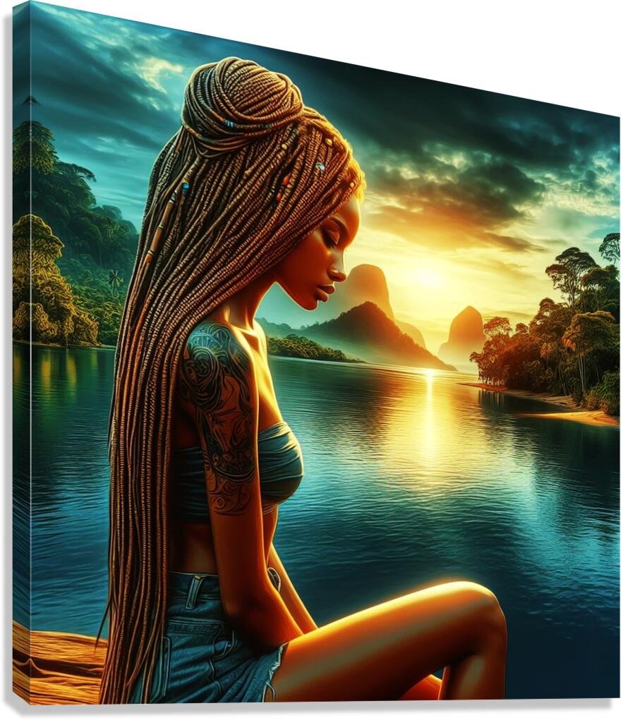 MEDITATION Canvas Print