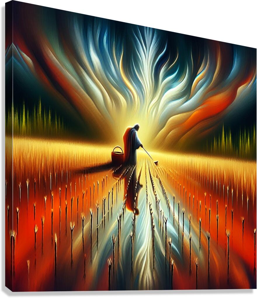 SOWER  Canvas Print