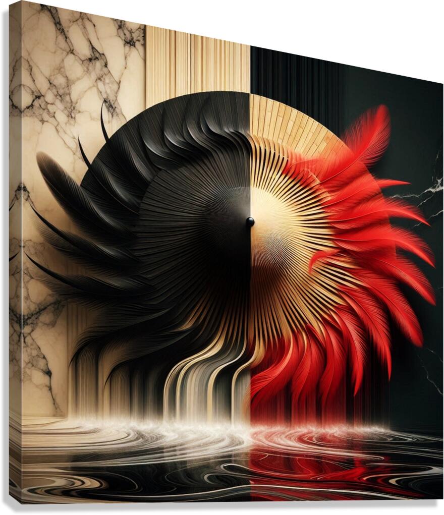 2 TONE Canvas Print