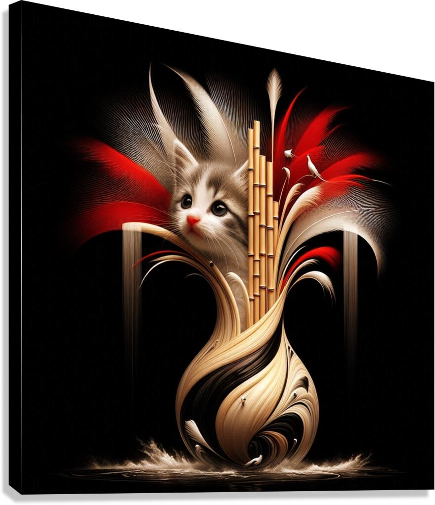 BAMBOO Canvas Print