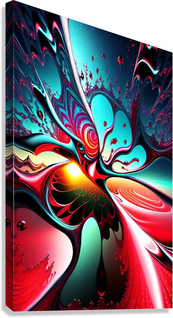 peacock  Canvas Print