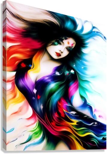 curvy Canvas Print