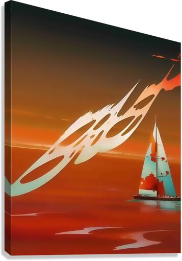 Sailing Canvas Print
