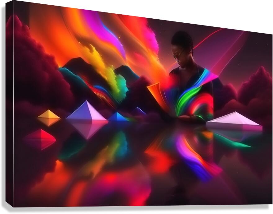 art explosion2  Canvas Print