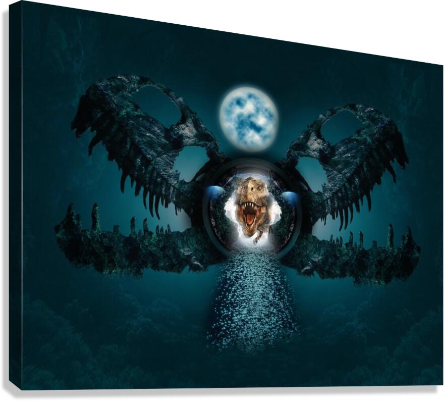 jurassic Canvas Print
