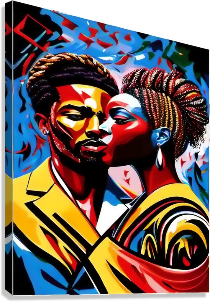 side by side Canvas Print