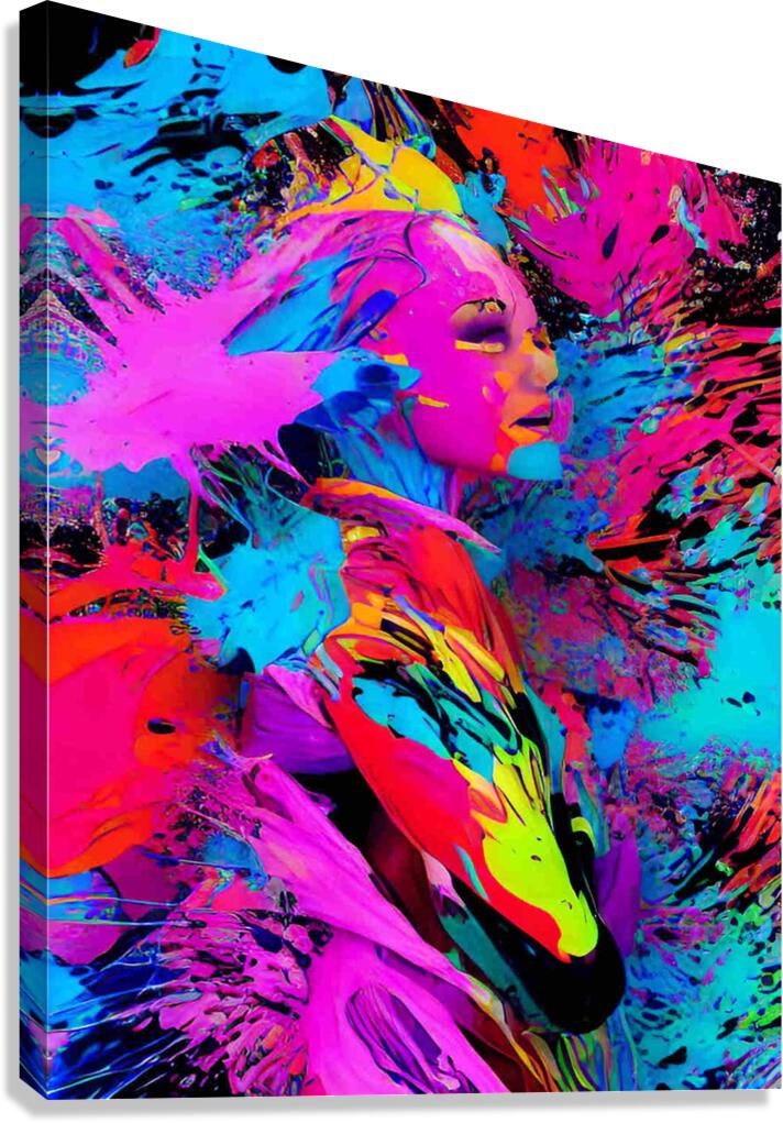 agony Canvas Print