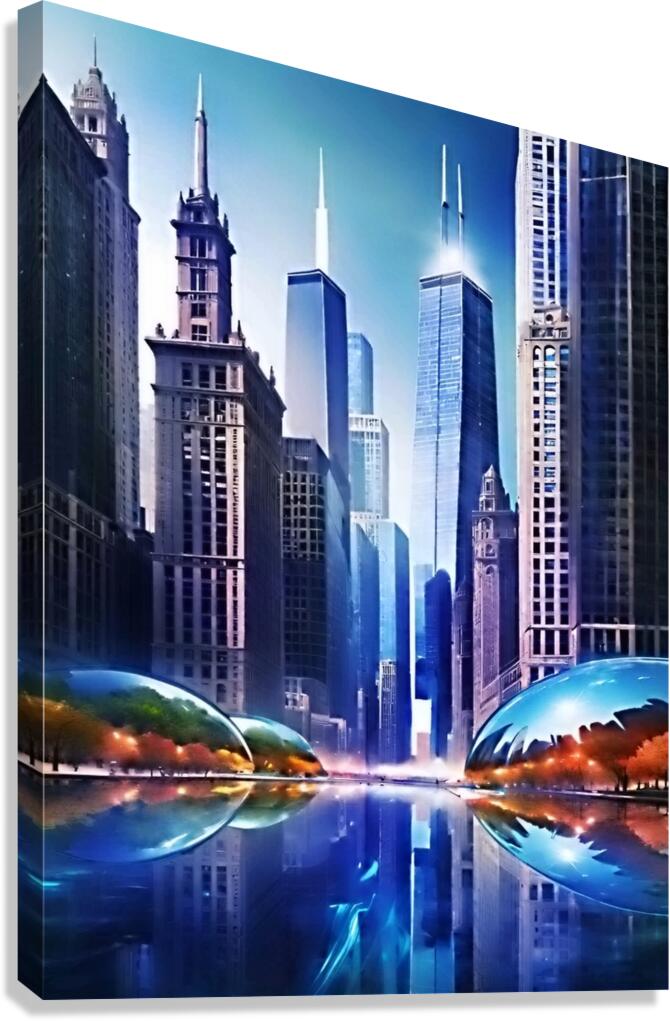 the beams Canvas Print