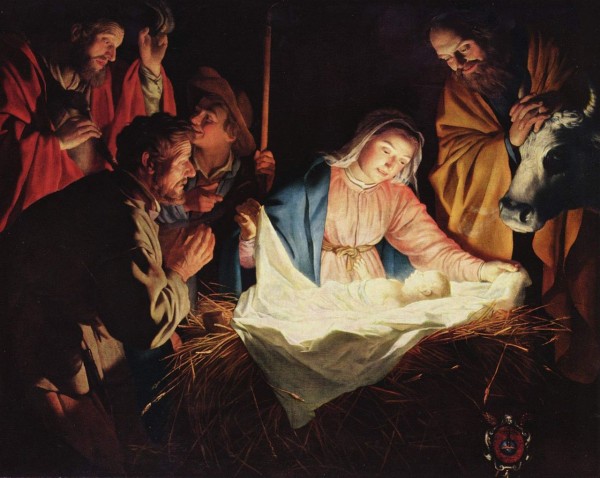 Nativity scene Print