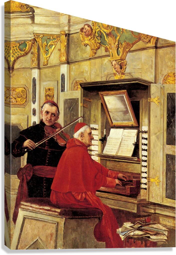 The Duet Canvas Print