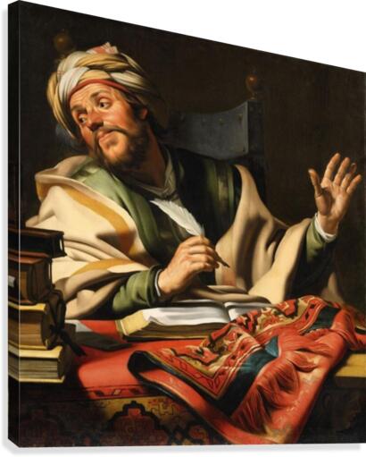 The Steadfast Philosopher Canvas Print