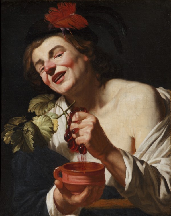 Making wine Print