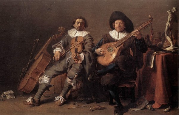 The duet Print