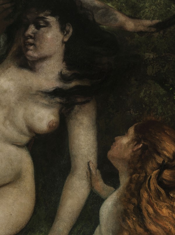 Trois baigneuses Print