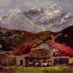 The Mountain Hut Print