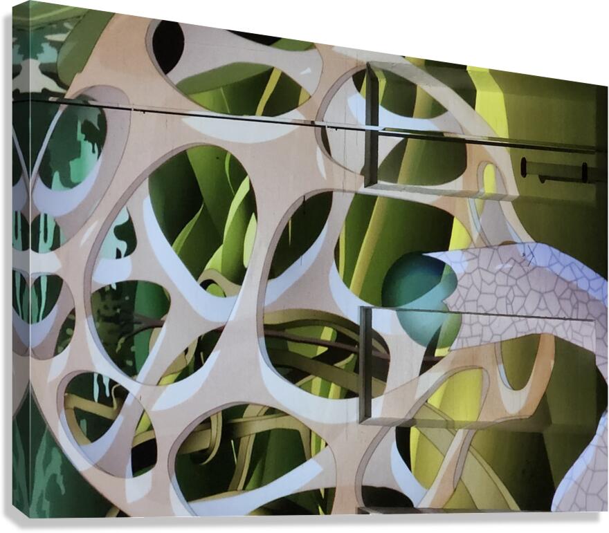 Dynamic Composition Canvas Print