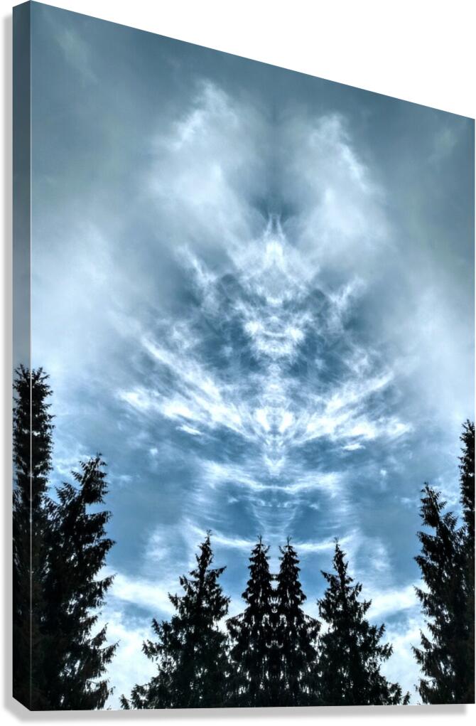 Cloud totem 2 Canvas Print