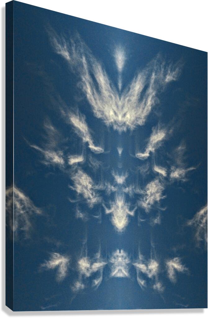 Cloud totem 3 Canvas Print