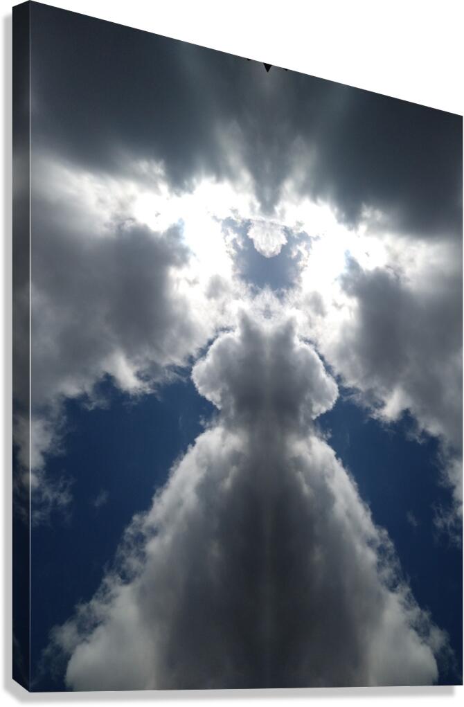Cloud Cat Queen  Canvas Print