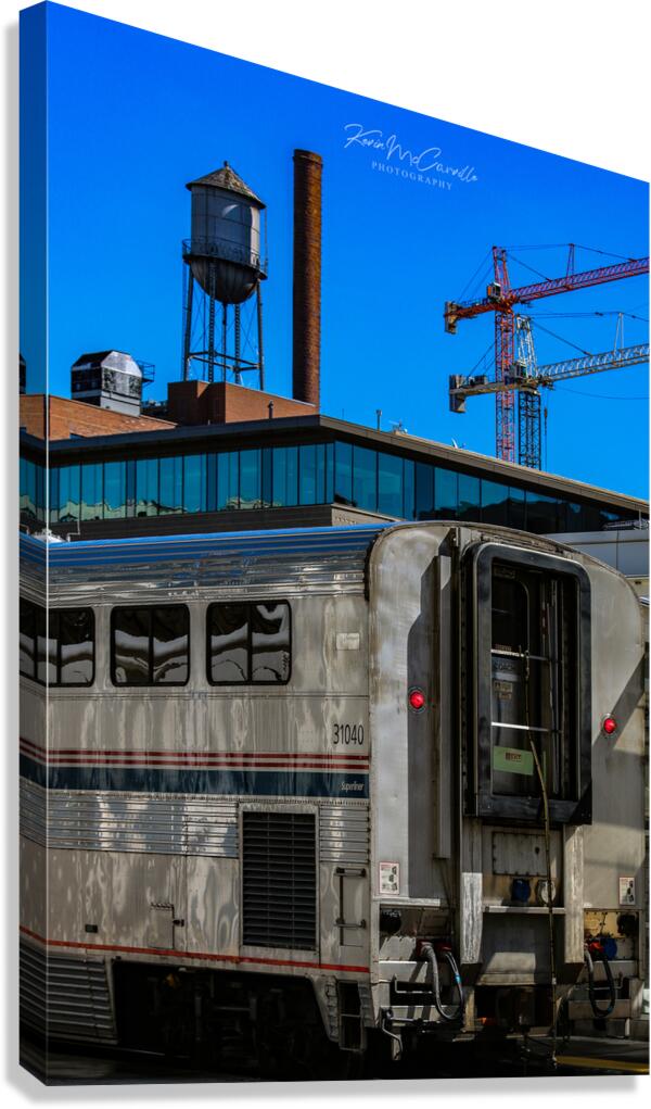 Denver Train Canvas Print