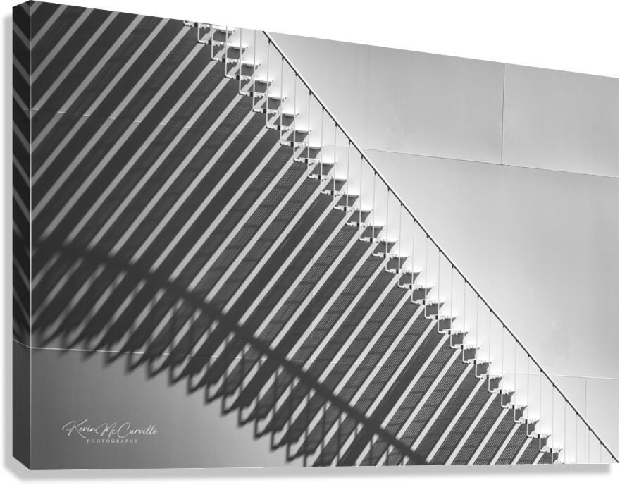Stair Shadow Canvas Print