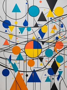 conception abstraite vibrante 1