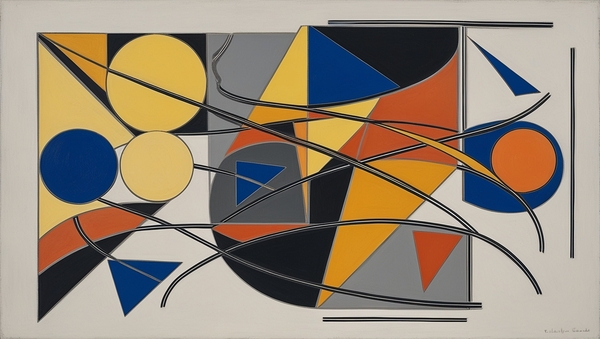 CONCEPTION ABSTRAITE VIBRANTE 13 Print