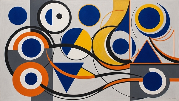  conception abstraite vibrante 3 by Hamid EL MASMOUDI