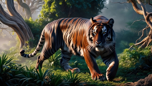 1La Vie du Tigre au Coeur de la Canopee by Hamid EL MASMOUDI