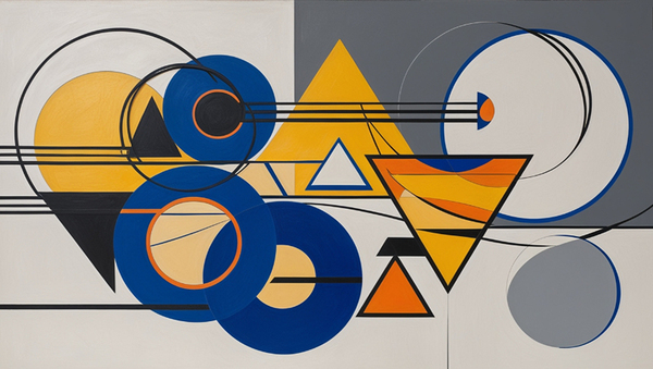 CONCEPTION ABSTRAITE VIBRANTE 6 by Hamid EL MASMOUDI