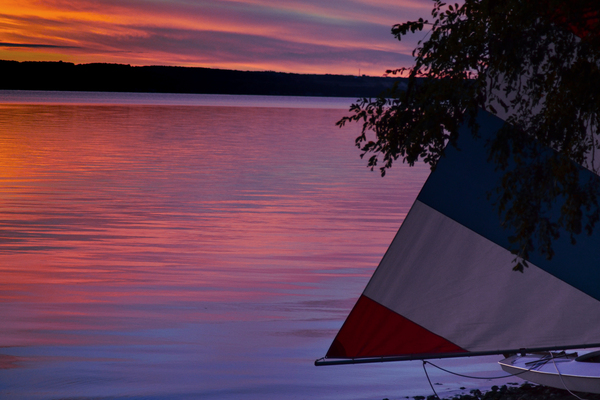 Seneca Lake Sunset by Craf TB