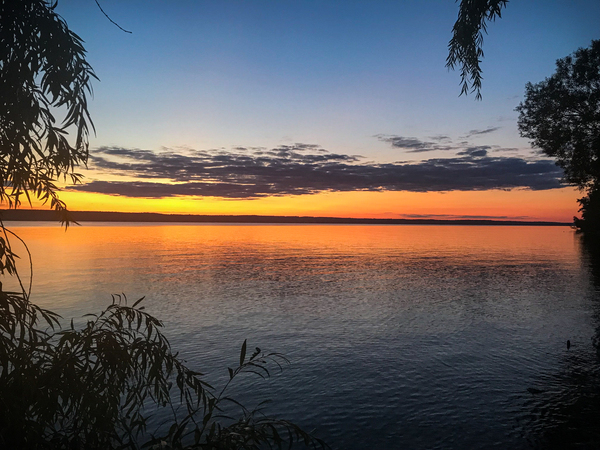 Seneca Lake sunset by Craf TB