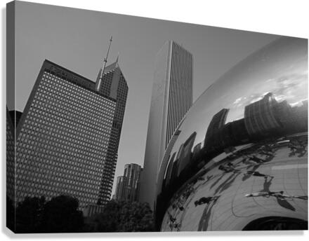 Chicago Cloud Gate Canvas Print