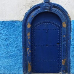 Blue Door - Marokko 3287