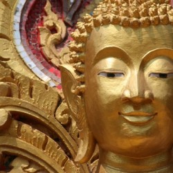 Golden Buddha Head -Laos 5762
