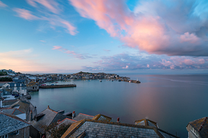 St Ives Sunset Cornwall England
