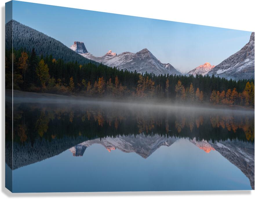 Kananaskis Sunrise - Canadian Rockies Canvas Print