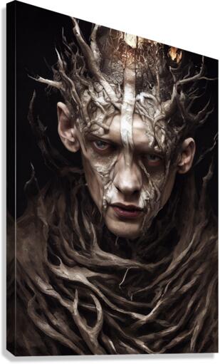 Variant Vecna - Darkness  Canvas Print
