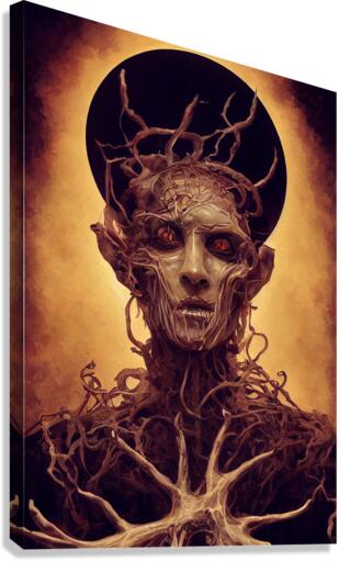 Variant Vecna - Eclipse Canvas Print