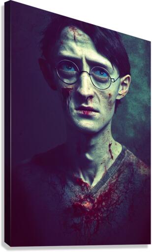 Zombie Potter  Canvas Print